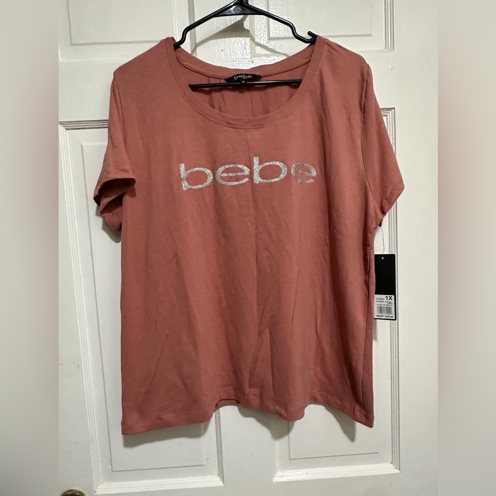 NEW Women’s Pink‎ BEBE Shirt Size XL